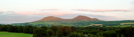 Eildon Hills near Melrose